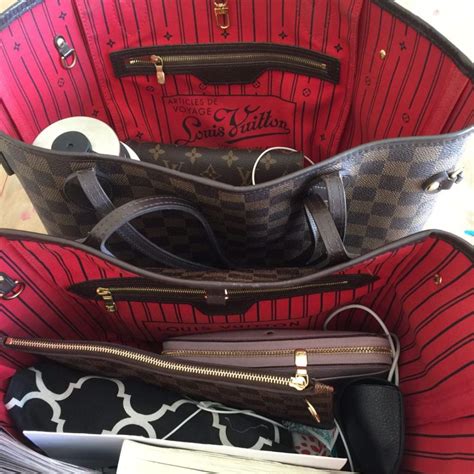 inside of authentic louis vuitton bag